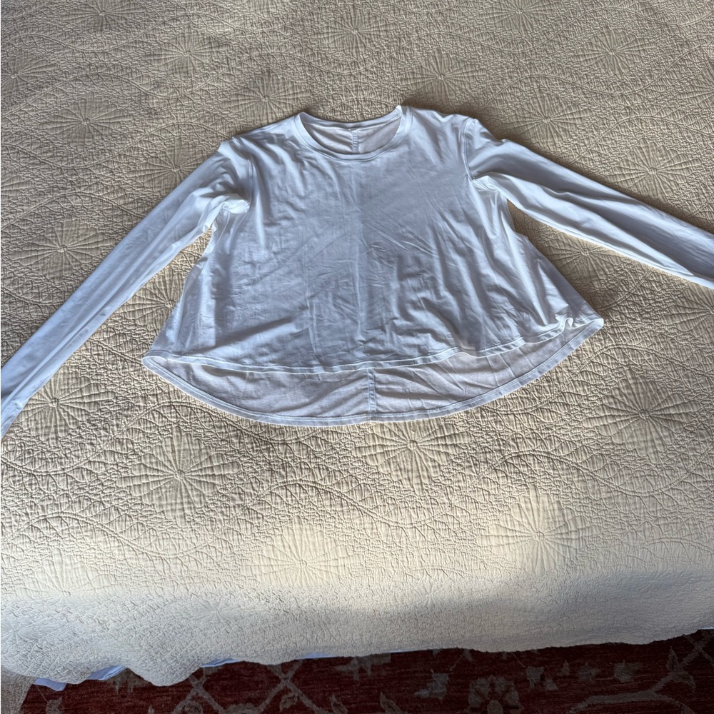 lululemon athletica White Long Sleeve top